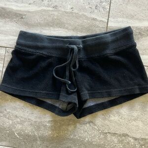 Hard Tail Low Rise Terry Shorts Black Size M